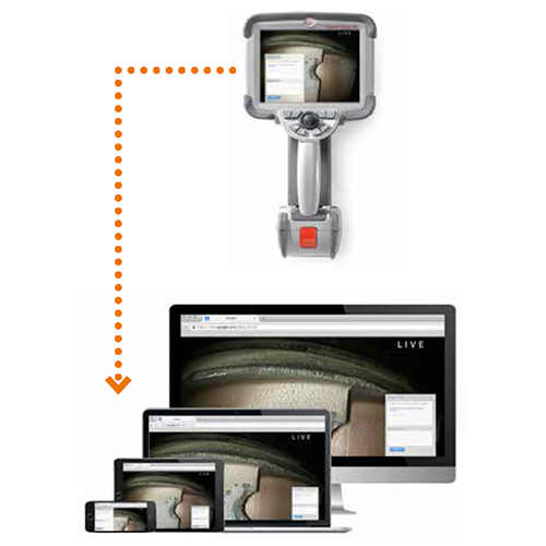 MViQ遠程協作檢測 工業內窺鏡Mentor Visual iQ 遠程協作檢測更高效