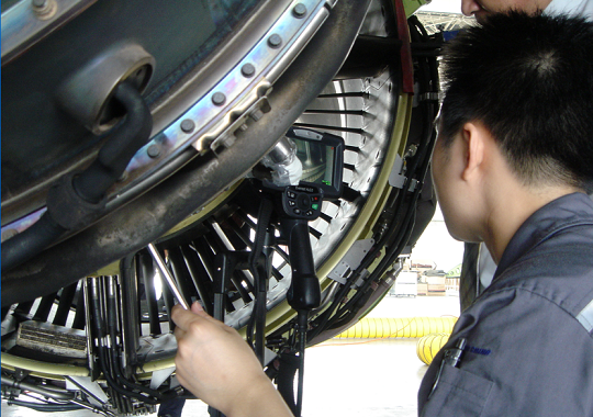 工業內窺鏡屬于無損檢測設備，用于對設備內部空間的檢測